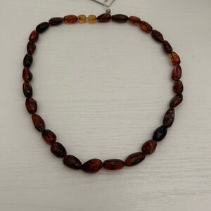 Amber Beaded Necklace
